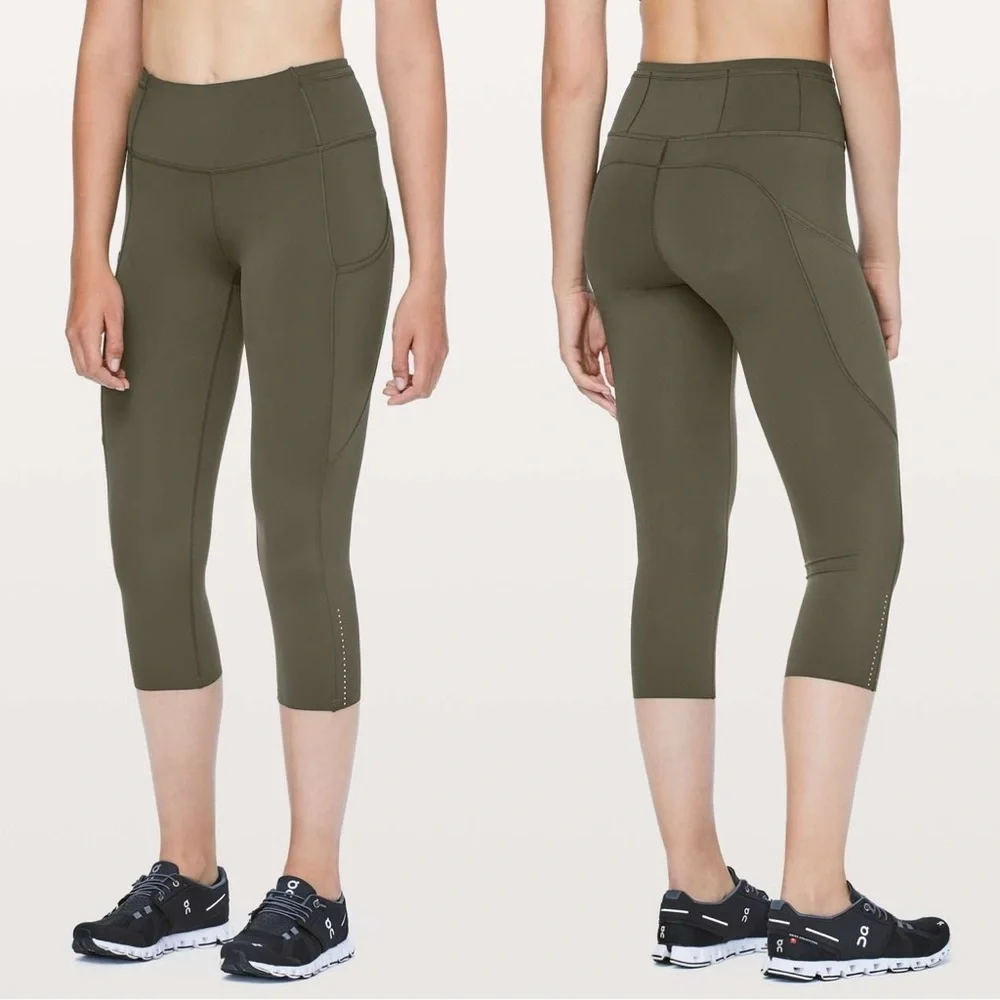 Lululemon Women’s Fast & Free Crop II Nulux 19